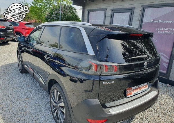 Peugeot 5008 cena 99900 przebieg: 66000, rok produkcji 2021 z Szczytna małe 781
